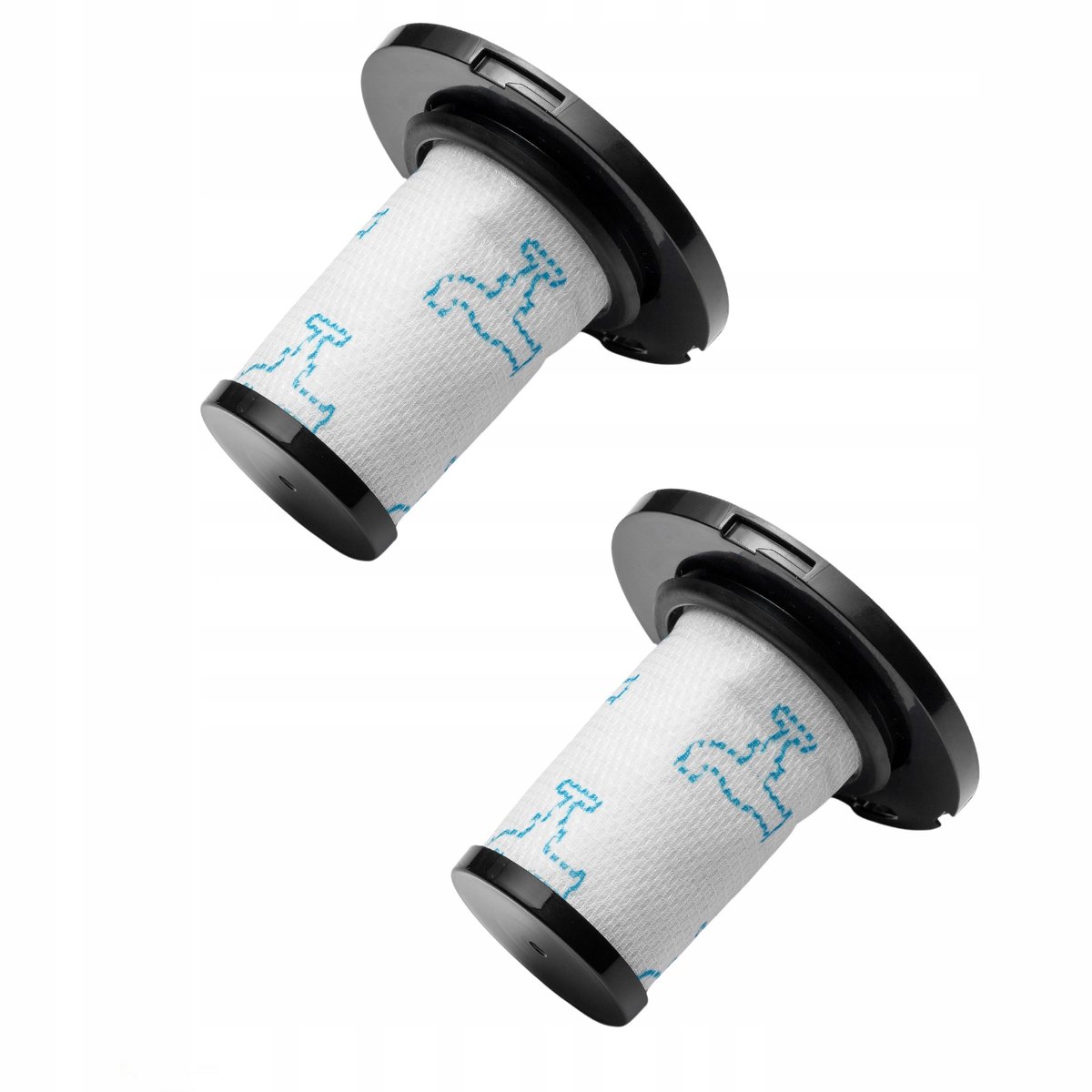 AreoSe - HEPA-filter voor Rowenta X-Force Flex TEFAL X-Force Flex 11.60 12.60 14.60 15.60 - 2 stuks