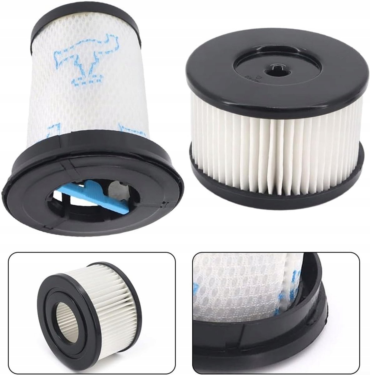 AreoSe - Stofzuigerfilter voor Rowenta Tefal Air Force Flex Ultimate Air Force Flex 760 . - 1 stuk