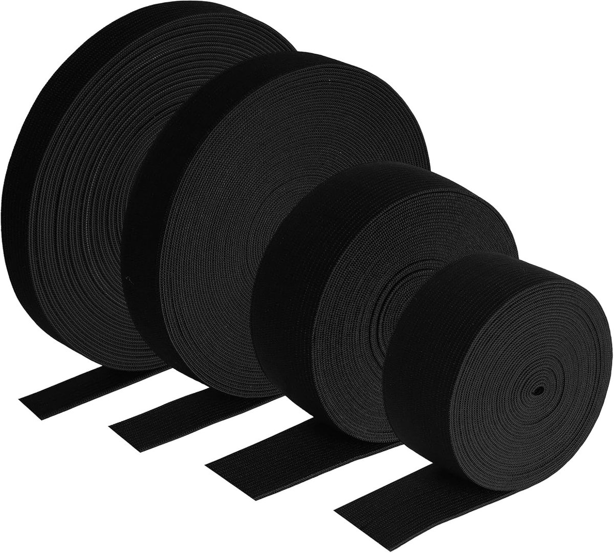 30 meter elastiek naad 15 mm 20 mm 30 mm 35 mm | Elastische band om te naaien, voor broeken, knutselaccessoires