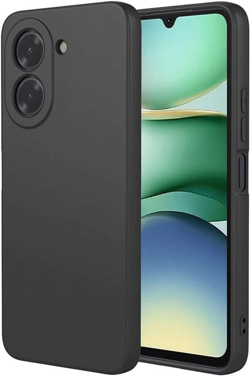 Hoesje geschikt voor Xiaomi Redmi A5 4G hoesje Siliconen cover Zwart backcover