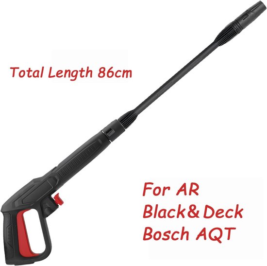 spuitpistool met straallans, voor AR Bosch AQT Black & Decker, verstelbaar sproeimondstuk — afbeelding 5