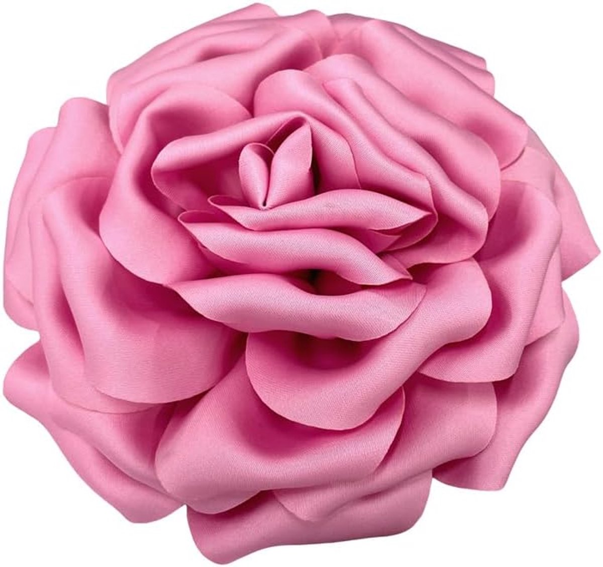 grote zijden satijnen rozenbroche voor dames - 16 cm luxe stof bloem grote reversspeld, bruiloft feest sieraden cadeau voor jurken, pakken en banketten (veelkleurig)