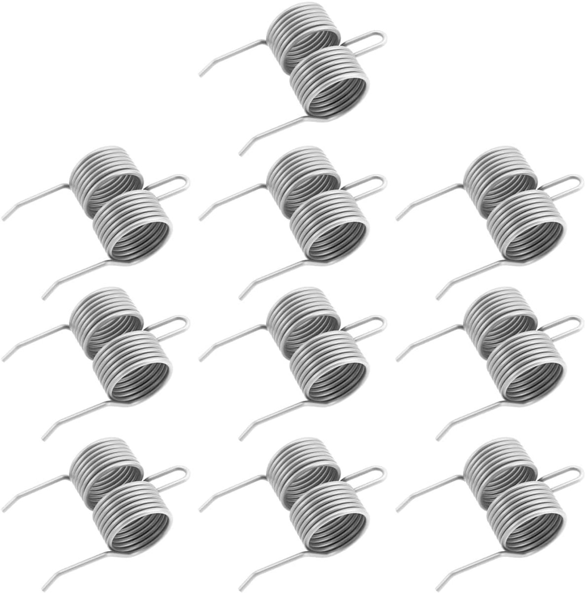 10 stuks metalen verticuteertandenveren compatibel met Suffolk Punc