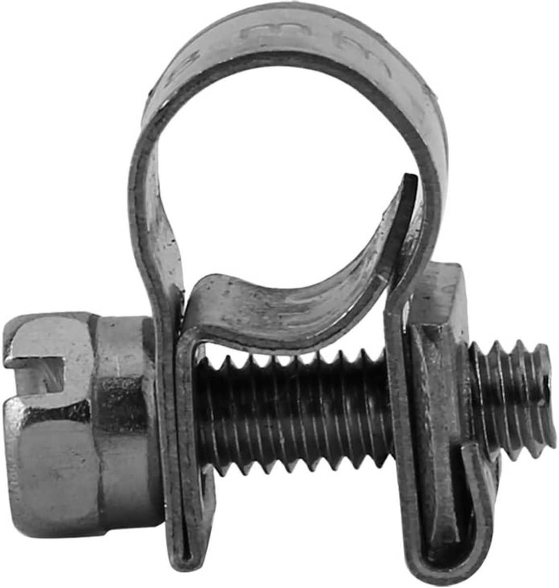 10st Slangklemmen, 304 Roestvrij Staal Verstelbare 6mm-20mm Bereik Brandstofleiding Klemmen voor Sanitair Automotive(6-8Mm)