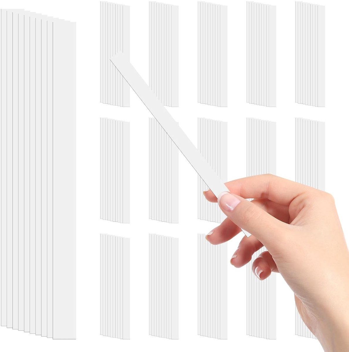 500 stuks parfum teststrips, geurtestpapier wegwerp parfum teststrips voor aromatherapie, geurtestpapier, test etherische oliën parfum voor parfum geuren etherische oliën aromatherapie