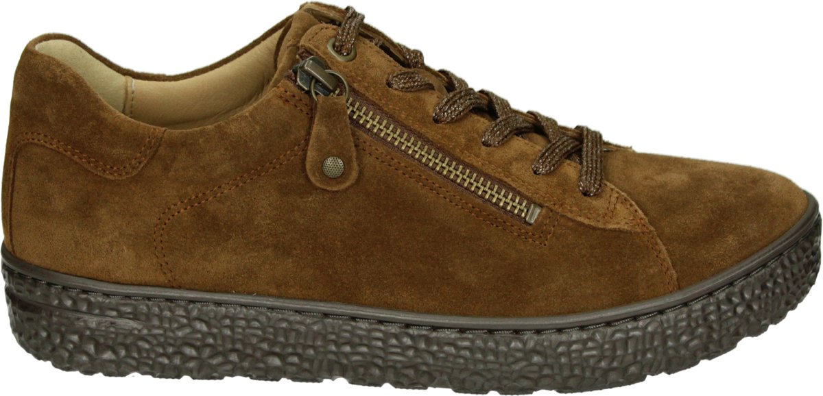 Hartjes - 162.1401/30 - Dames veterschoenen - Kleur: Cognac - Maat: 42.5