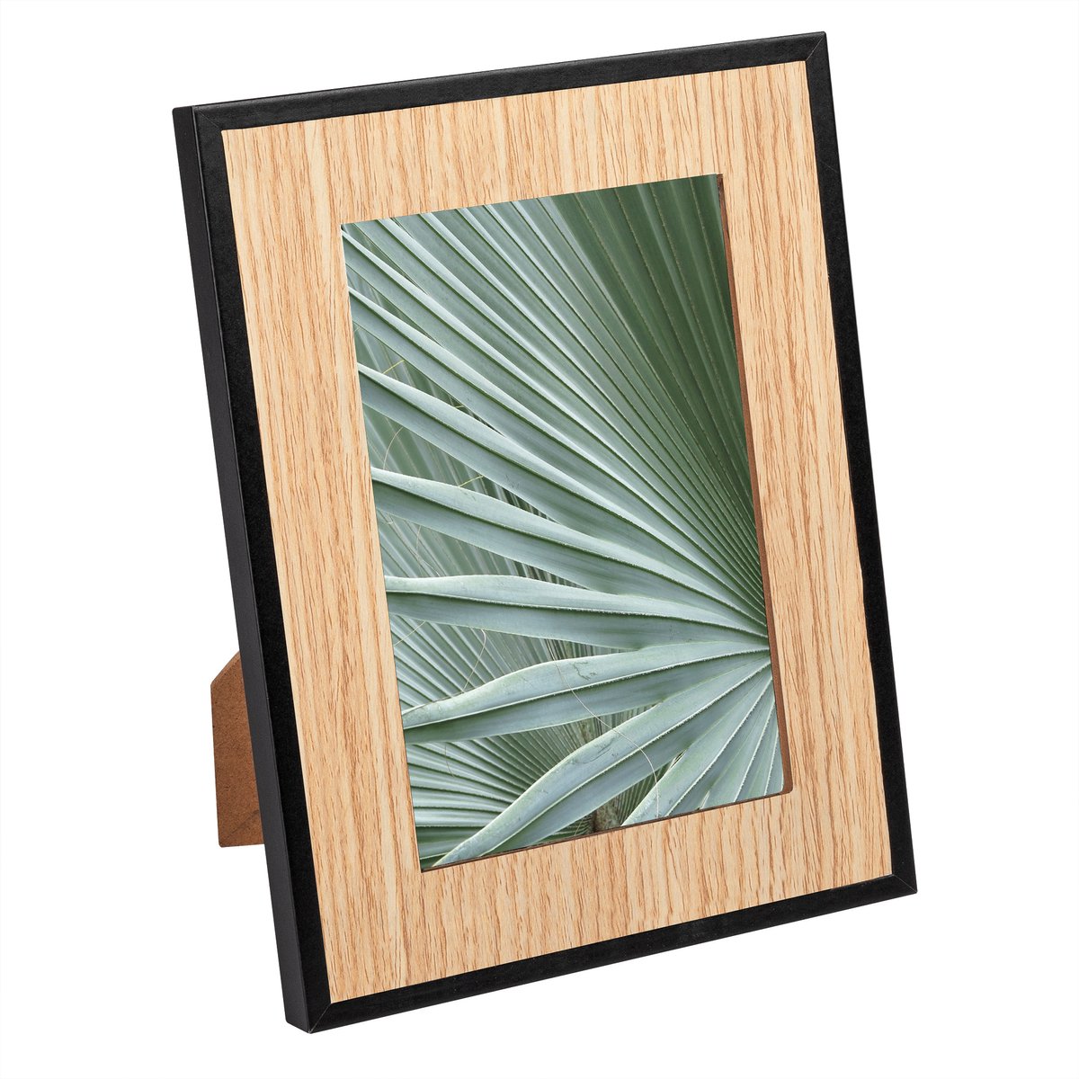Walther RF318B Good - Houten portretlijst - Fotoformaat 13x18 cm - Naturel/Zwart Nature/Zwart