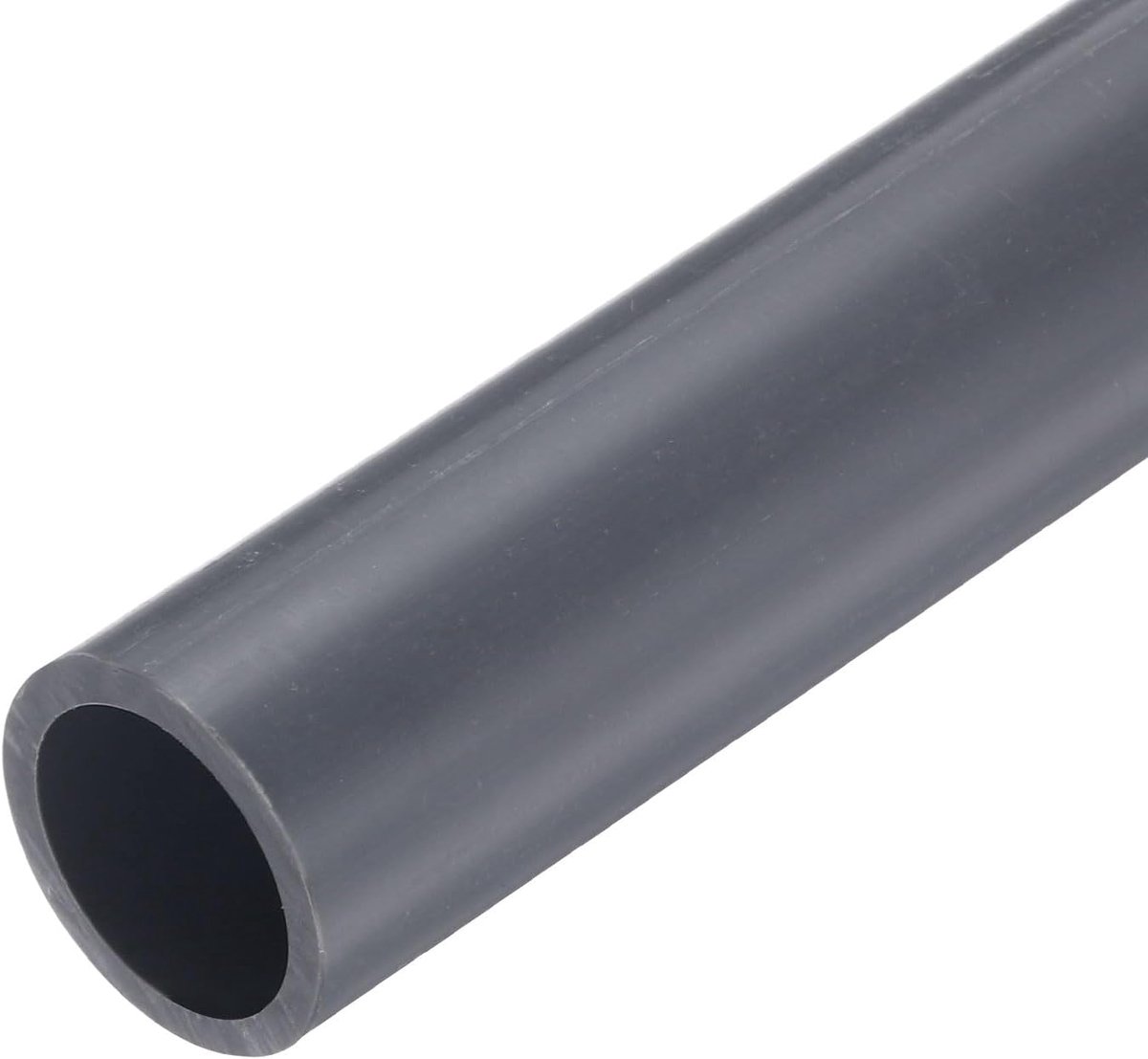 Pvc-buis, ronde buis, buisleiding hardware-buisleiding, 17,6 mm ID, 22 mm OD, 23 cm lengte, lichtgrijs, hoge slagvastheid, voor waterbuis, handwerk, kabelhoes