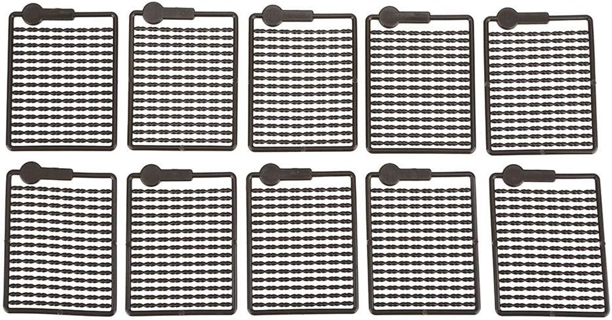 Aas Stop 10 stks Karper Visgerei, Aas Stopt Frame Karper Stop Hair Rig, voor Boilies, Vlees, Maïs