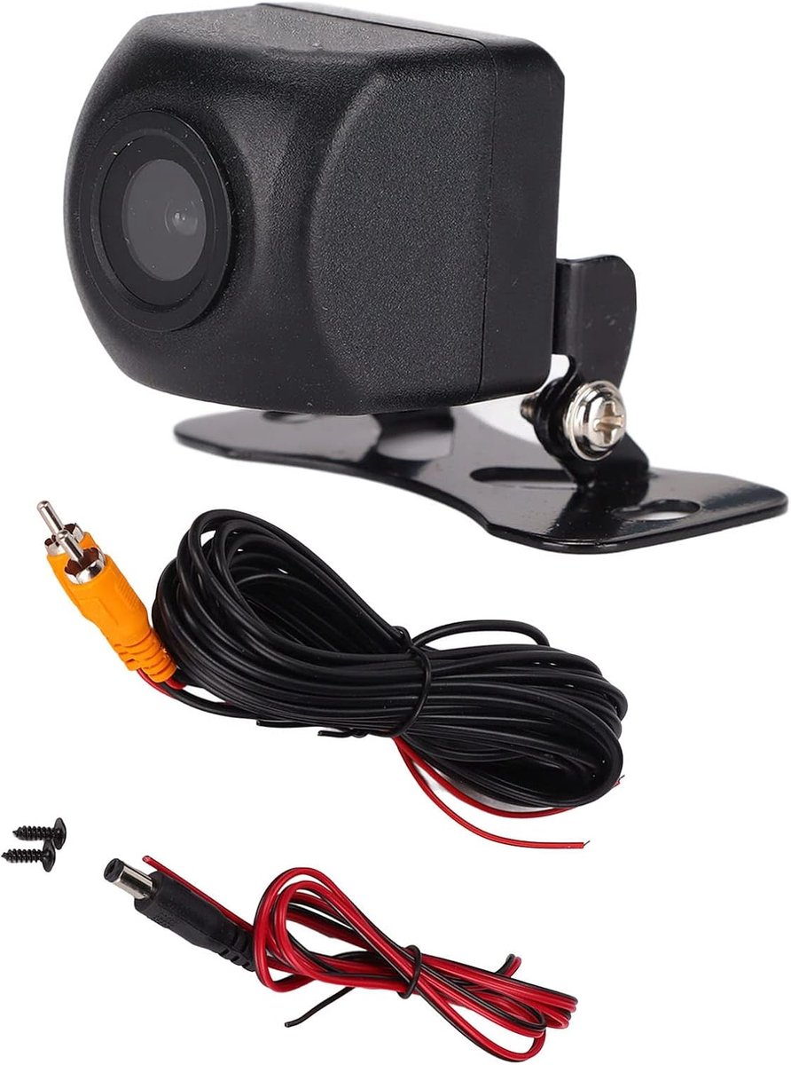 Achteruitrijcamera, HD 1080P 170 Graden Brede Kijkhoek Universele Auto Voor-/zij-/achteruitrijcamera, IP69 Waterdicht, Automatische Helderheidsaanpassing, Ondersteunt CVBS- en AHD-signalen