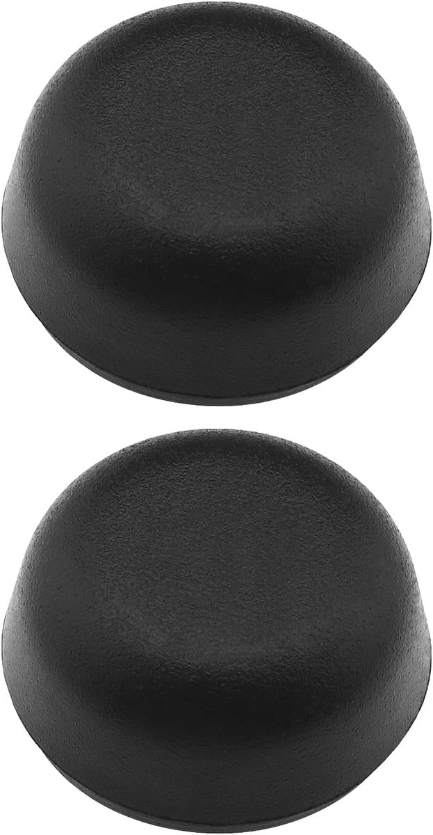 1 Paar Voorruit Wissermoer Cover Cap Links & Rechts Compatibel met Model 3/Y/S 1106610-00-A Plastic Zwarte Automotive Onderdelen
