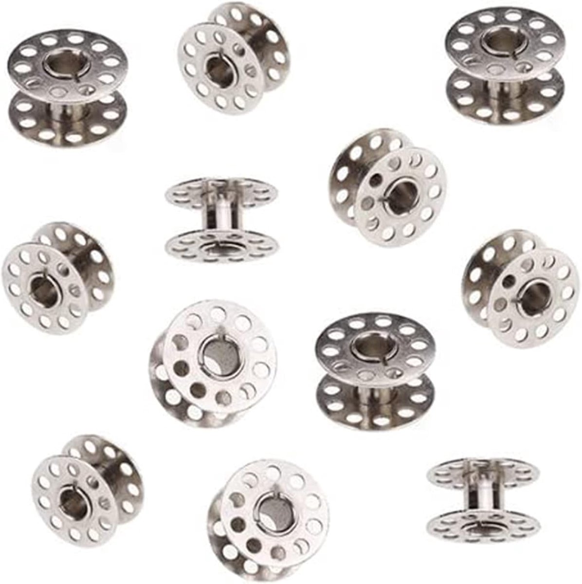 Spoelen voor thuis naaien machine, 20p, sliver
