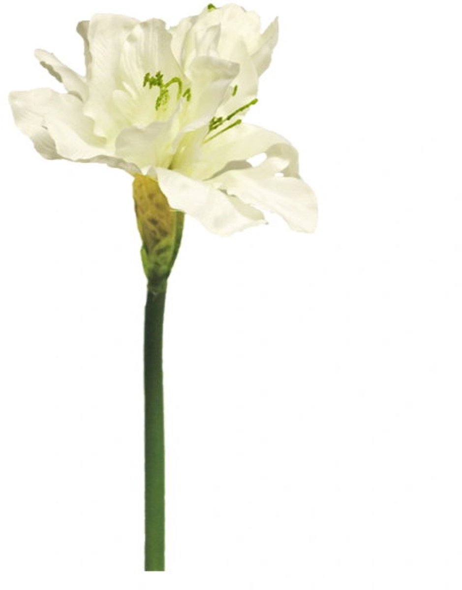 Kunstbloem hippeastrum aline cream, 63 cm Hortus