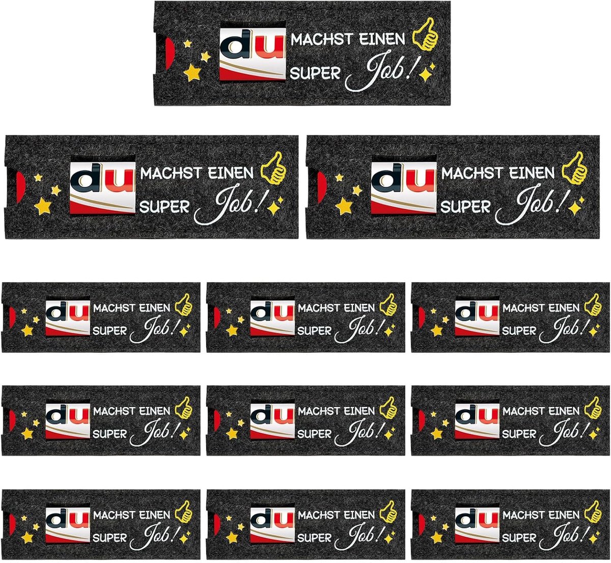 geschenkzakjes 12 stuks - vilt - stijlvol materiaal - perfect voor bruiloften - SnelShoppen