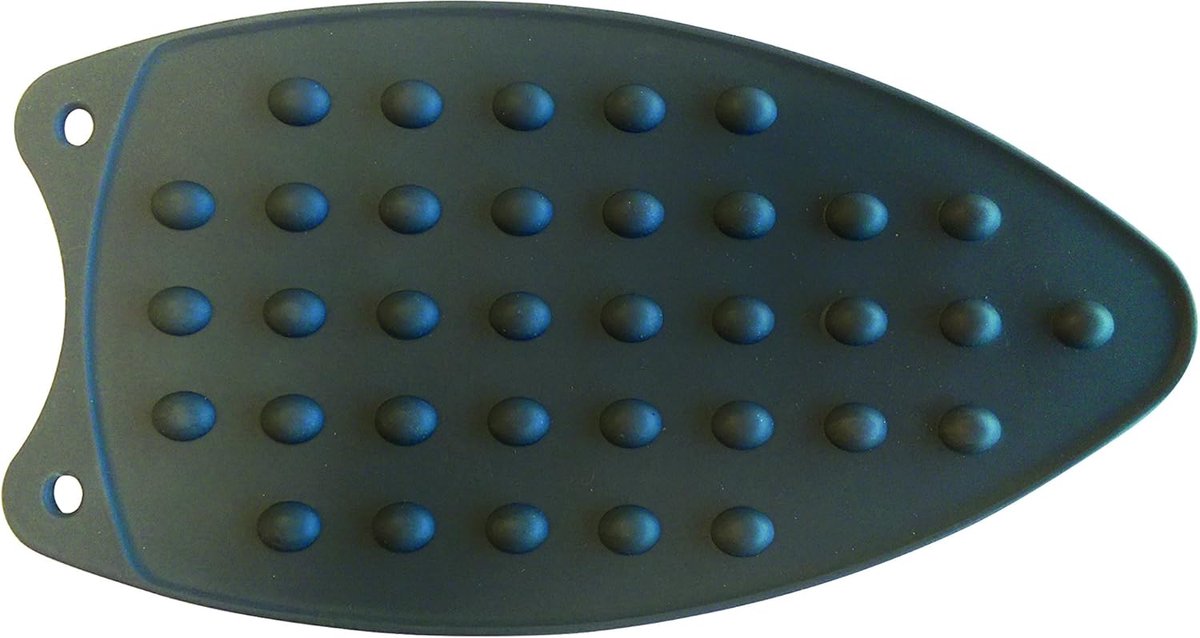 Strijkplankje, 27 x 14,5 cm, silicone, tot 250 graden Celsius, hittebestendig, antislip, onderhoudsvriendelijk
