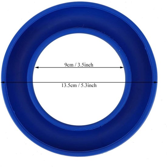 Houder Flexibele Siliconen Spool Houder Ring Tool Rubber Spool Houder Naaien Craft Borduurwerk Accessoires (Blauw) — afbeelding 4