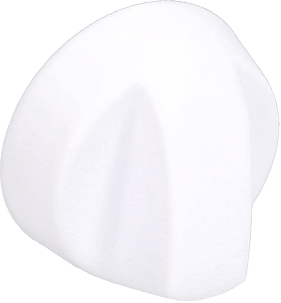 10029976 Universele kookplaat- en ovenknop 43 mm wit met adapters voor alle merken