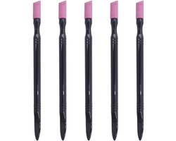 5-teiliges Set mit Bimsstein-Nagelfeile, Peeling-Stick, Schalenentferner, Trimmer – Nagelpflege-Tools für den Heimsalon zur Reparatur abgestorbener Haut