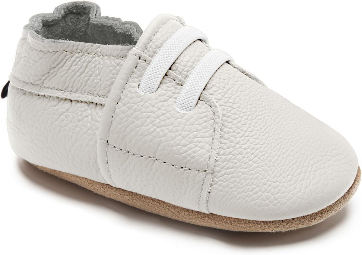 leren kruipschoenen voor baby's met suède zolen voor jongens en meisjes 0-6 maanden 6-12 maanden 12-18 maanden 18-24 maanden