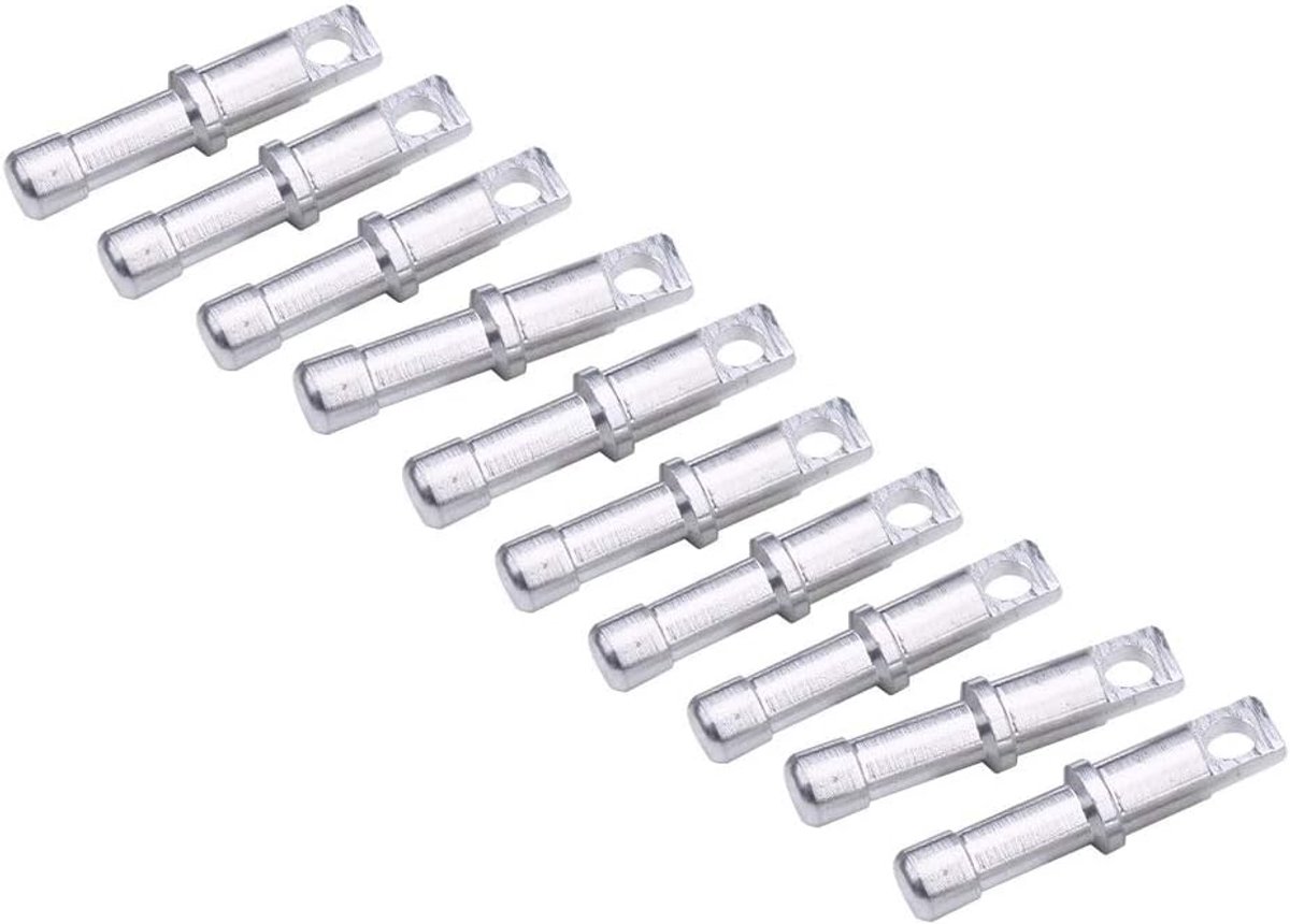 Tentpaal Eindplug, 10 stuks lichtgewicht tentpaal eindplugs aluminiumlegering vervangingsset voor 8,5 mm tentpalen