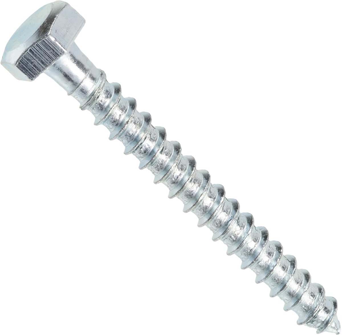 - 50 Stuks Zeskant bouten - Hex - M7x60mm - Verzinkt staal - DIN571 - C44569