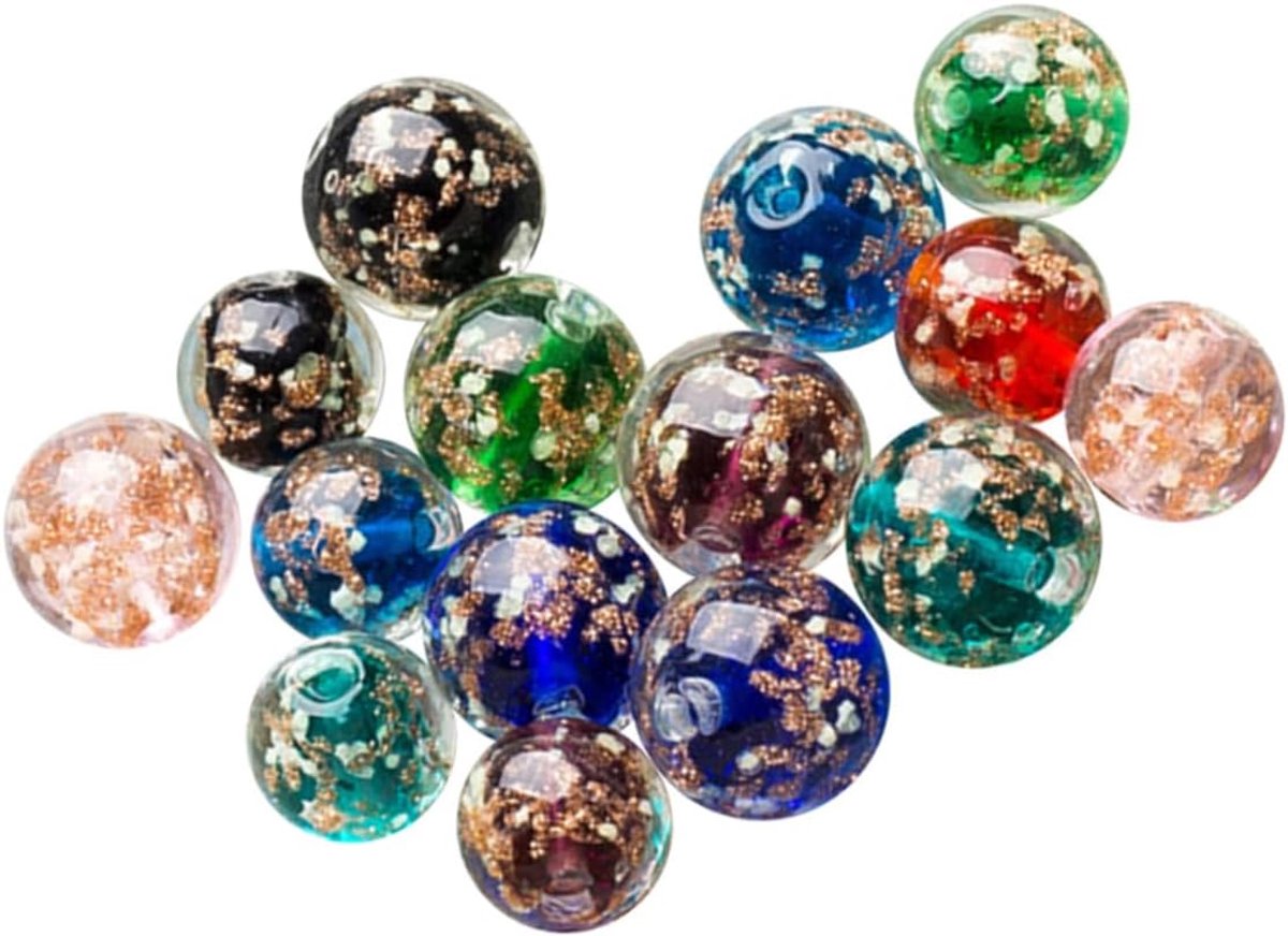 Kralen 40 Stuks Ronde Lichtgevende Kralen Voor Sieraden Uniek En Stijlvol