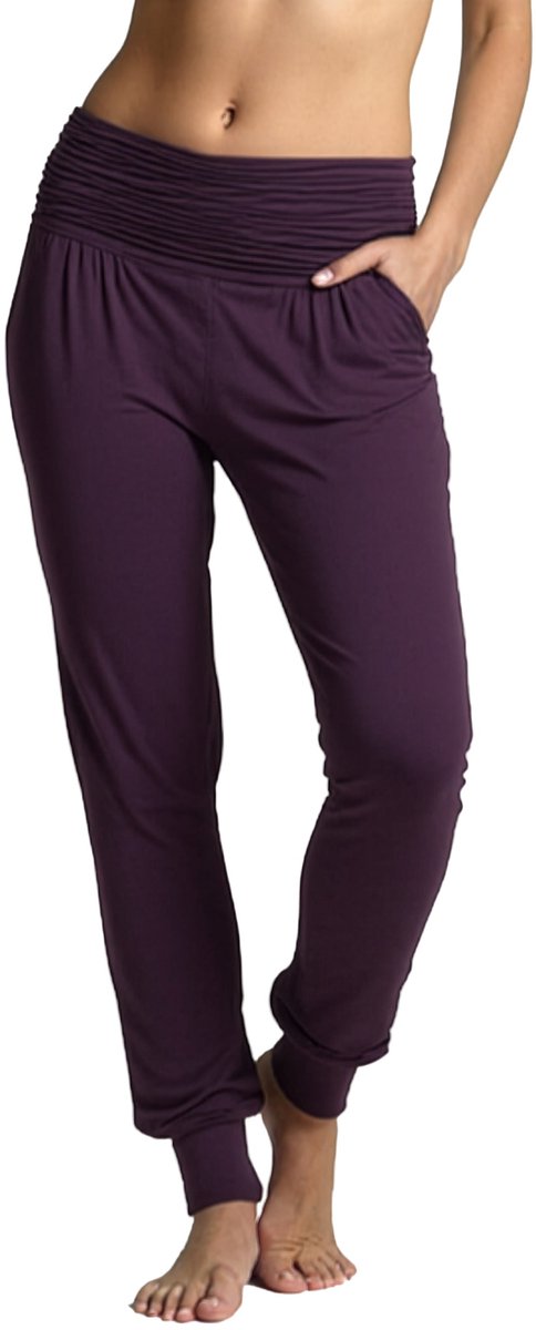 Yoga-Harempants "ala" - elderberry S Loungewear broek YOGISTAR van YOGISTAR — afbeelding 3