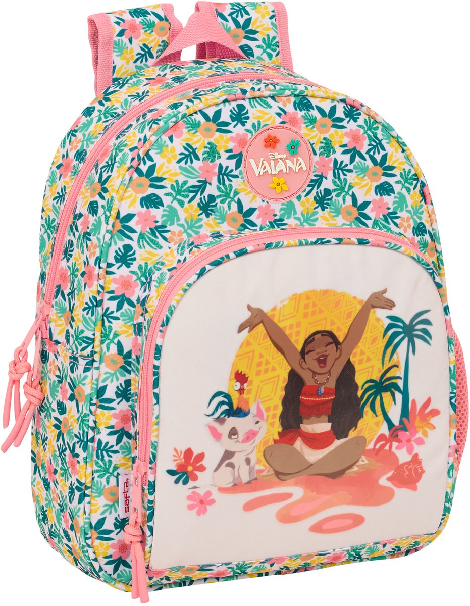 Disney Vaiana Peuterrugzak Tropical - 34 x 28 x 10 cm - Polyester