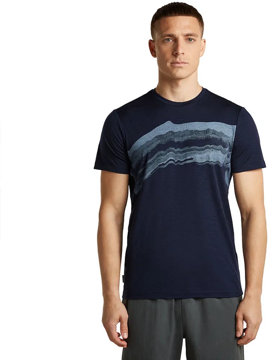 Icebreaker 150 Tech Lite Getaway T-shirt Met Korte Mouwen Blauw XL Man