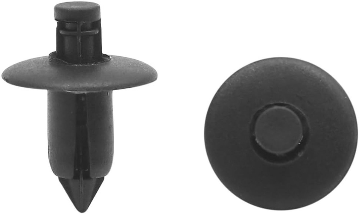 sourcing map 100 stuks. 7mm plastic klinknagels Druktype Fender Houder Sluiting klem voor Auto DE de