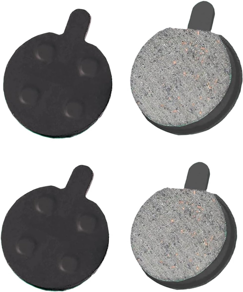 2 paar fietsremblokken voor Xiaomi M365 Pro, 1S, Essential, Pro 2. De remblokken voor e-bike zijn gemaakt van hoogwaardige materialen, kunnen je voertuig beter beschermen