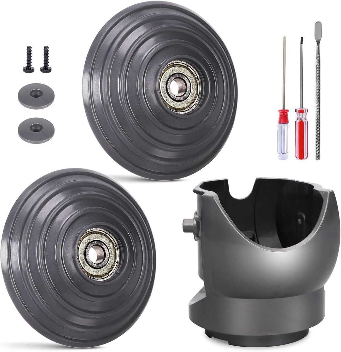 kogellager + stofzuigerkopaansluiting voor Dyson V10 V11 V15 onderdelen, 100W High Torque stofzuigerkop accessoire
