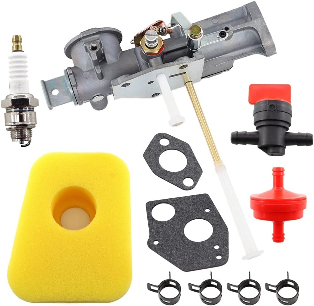 Carburateur 299437 297599 en afdichting benzinefilter luchtfilter voor 130201 130202 130207 130212 130231 130232 130251 130252 130299 2 1300. 297 131231 131232 135200 130200