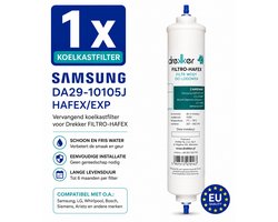 1 x vervanging voor Samsung DA29-10105J HAFEX/EXP Koelkastfilter - vervanging Drekker FILTRO-HAFEX,filtermodellen: da29-10105j, HAFEX-EXP, BL9808, 5231JA2010B, DD7098