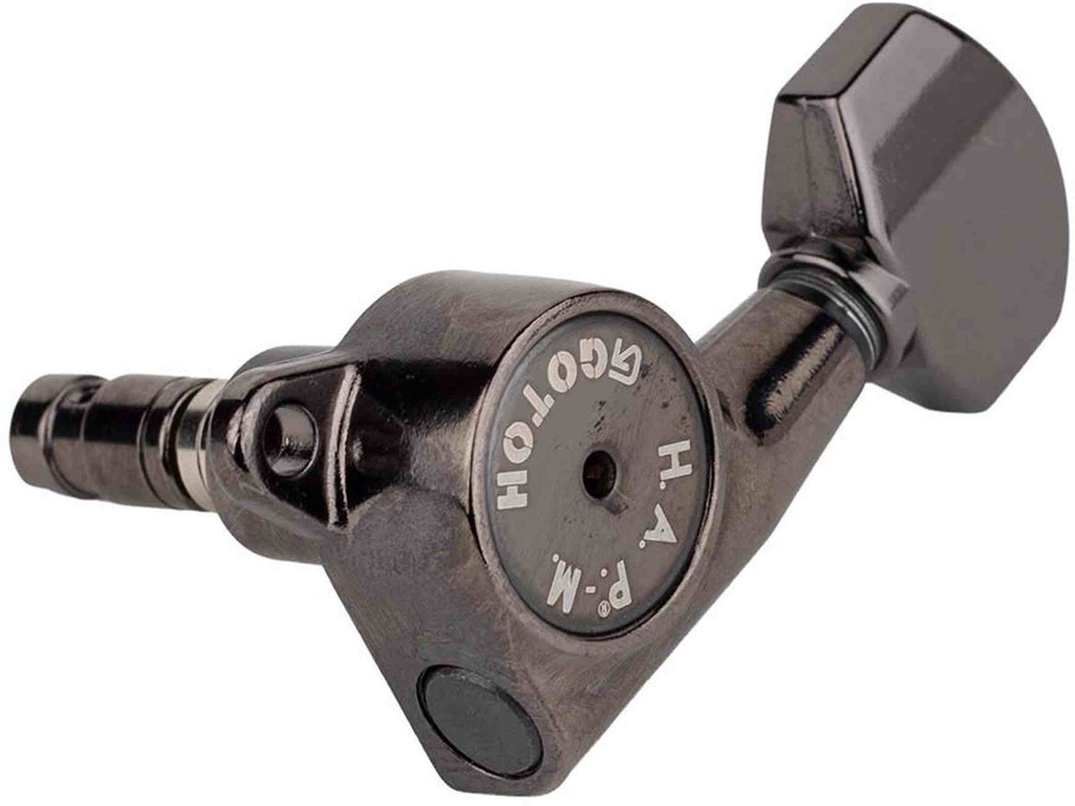 Gotoh GTH13927 SG381 stemmechanieken met HAPM and 07 knoppen, 2L4R, cosmo zwart