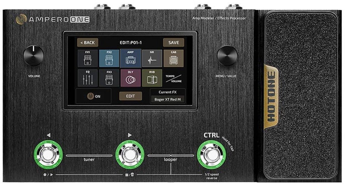 Hotone MP-80 Ampero One multi-effect pedaal