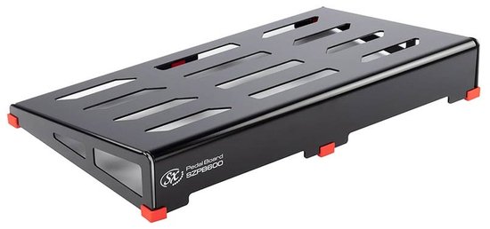 SX SZPB600 aluminum alloy pedal board, 60x37x9cm, with heavy duty bag