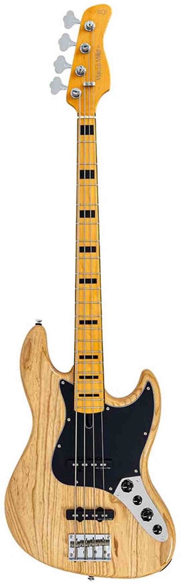 Sire V7VN S4/NT Marcus Miller 4-snarige Actieve Vintage Basgitaar Natural met Swamp Ash Body en Heritage-3 Preamp