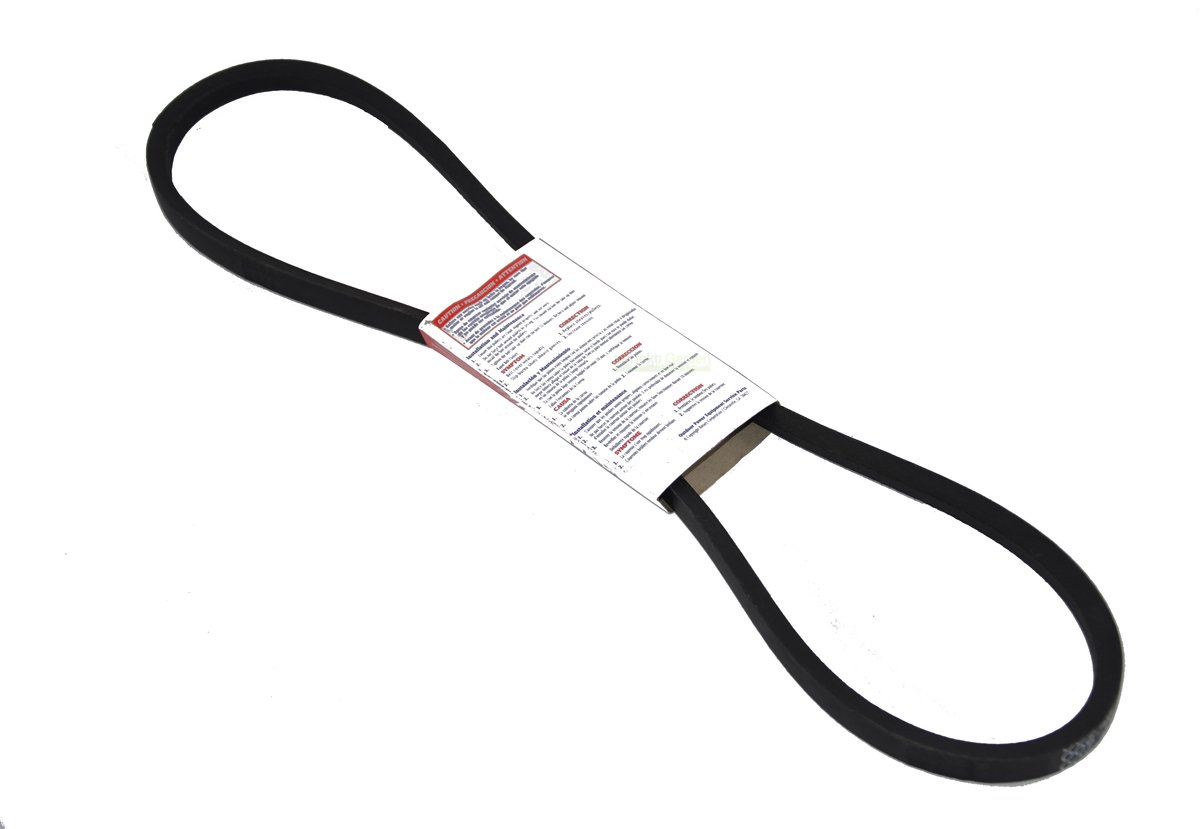 Aandrijfriem van 121 cm voor de MTD 754-0444, voor de aandrijving, achteruitworp van 102 cm
