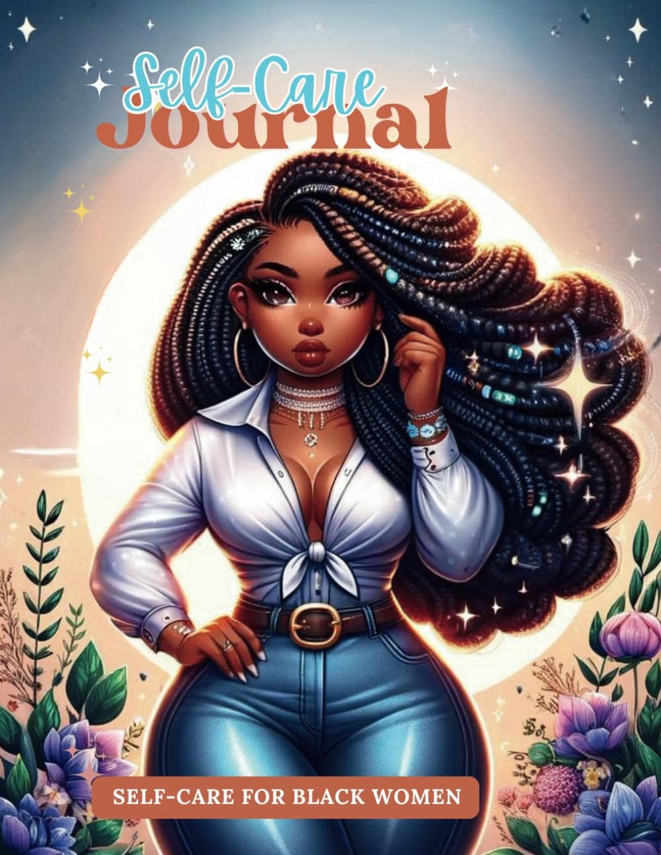 Self-care journal voor zwarte vrouwen - inspirerend notitieboek - ruimte voor zelfreflectie - bevorder je welzijn - SnelShoppen