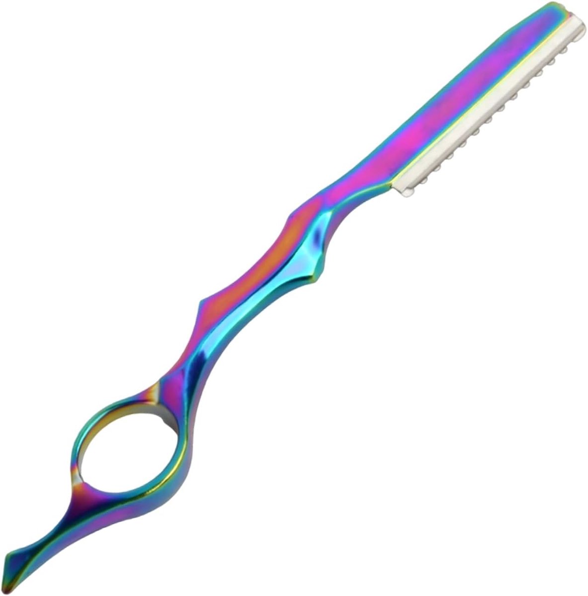 Uitdunmes voor het knippen en stylen van haar, haarsnijder, scheermes voor kappers, effileerkam van roestvrij staal, professionele haartextuur, trimmen en stylen