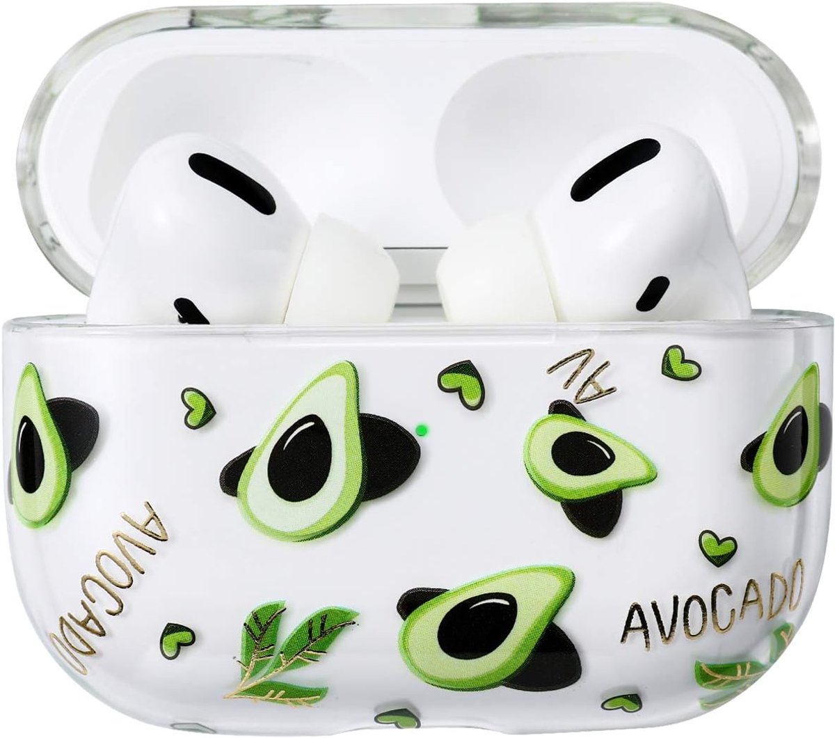 Hoes compatibel met AirPods Pro 3 2025, harde PC-beschermhoes, leuk patroon, AirPods Pro 3e generatie, ondersteunt draadloze oplaadhoes
