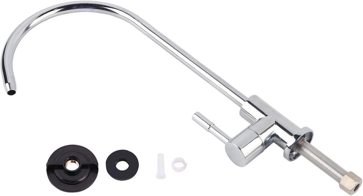 1/4 ''Rvs Aanrecht Kraan Tap Chrome Reverse Osmose RO Drinkwater Filter