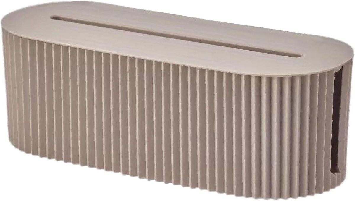 SnelShoppen - Kabelmanagementbox, Stekkerstrip Organizer, Kabelbox voor Verbergen van Stroomkabels en Stekkerstrips voor Televisies, Computers en Bure