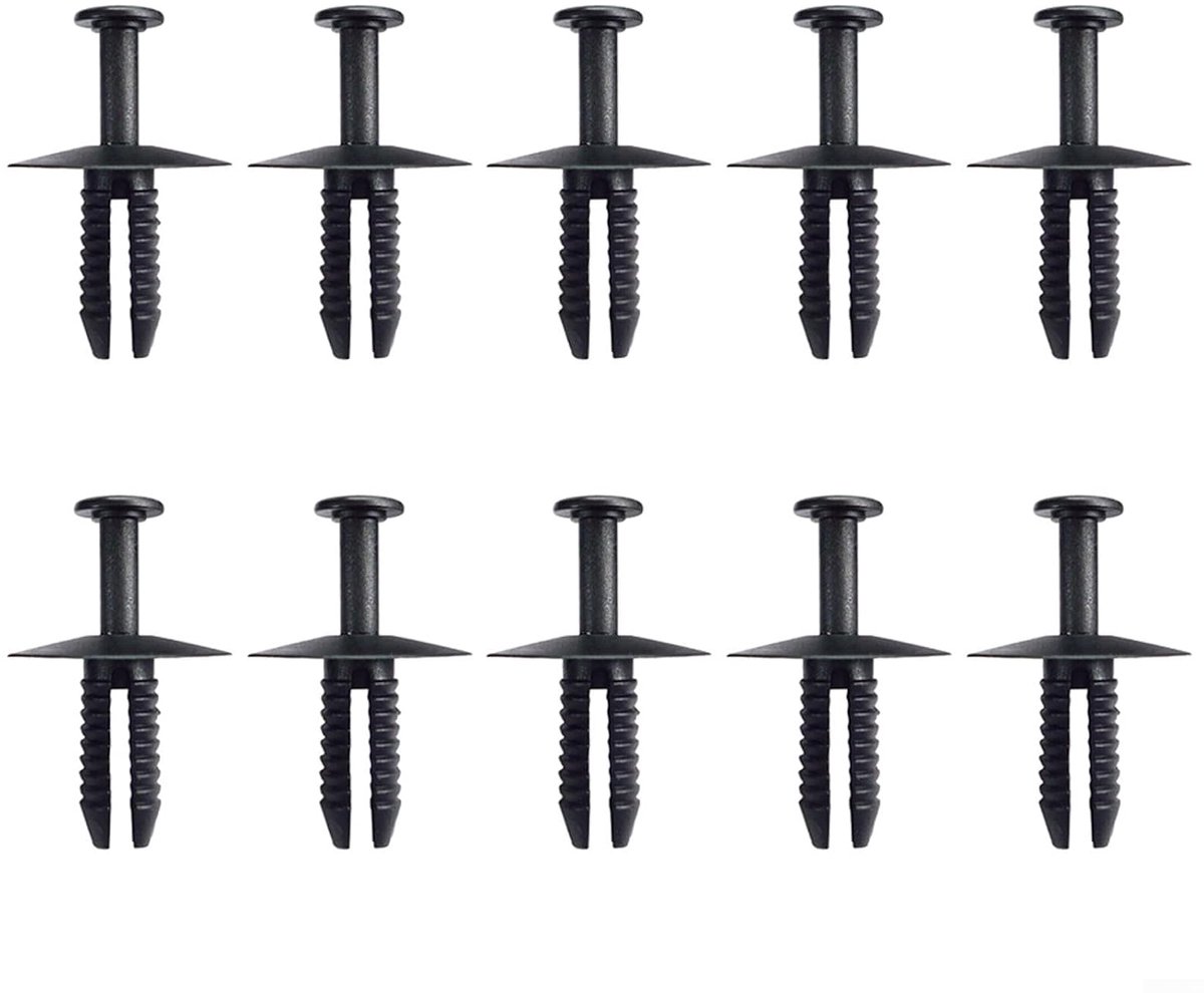 3L -Set van 10 Kunststof Bevestigingsclips voor BMW E38 E39 E46 E53 – Bumper-, Bekleding- en Sierlijst Clips – Vervangt OEM 51110141033 | 51118174185 | 8174185