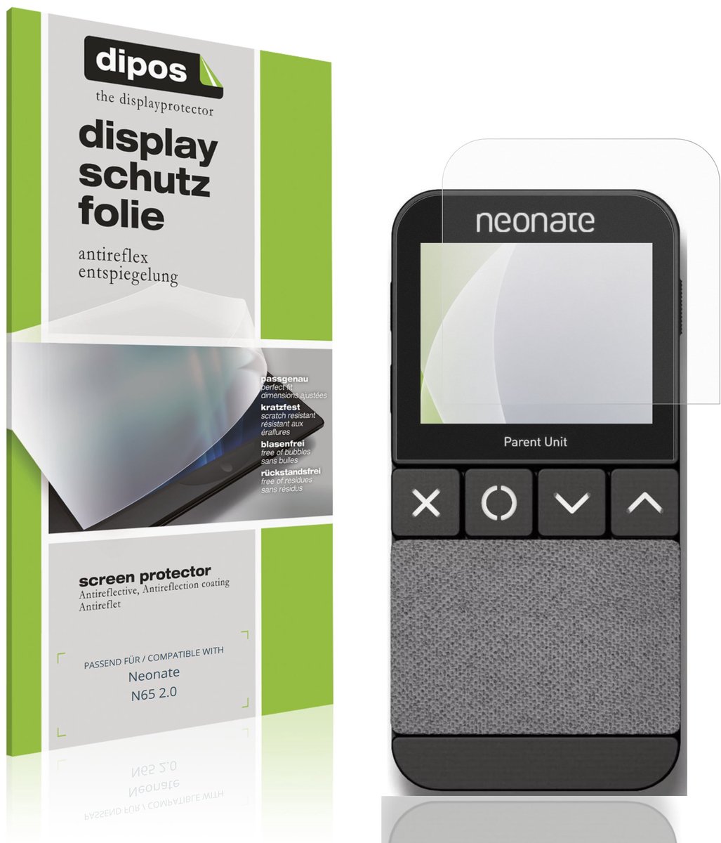 dipos – 4x Matte Beschermfolie geschikt voor Neonate N65 2.0 | Krasbestendige & antireflecterende Screenprotector Ultra-Thin