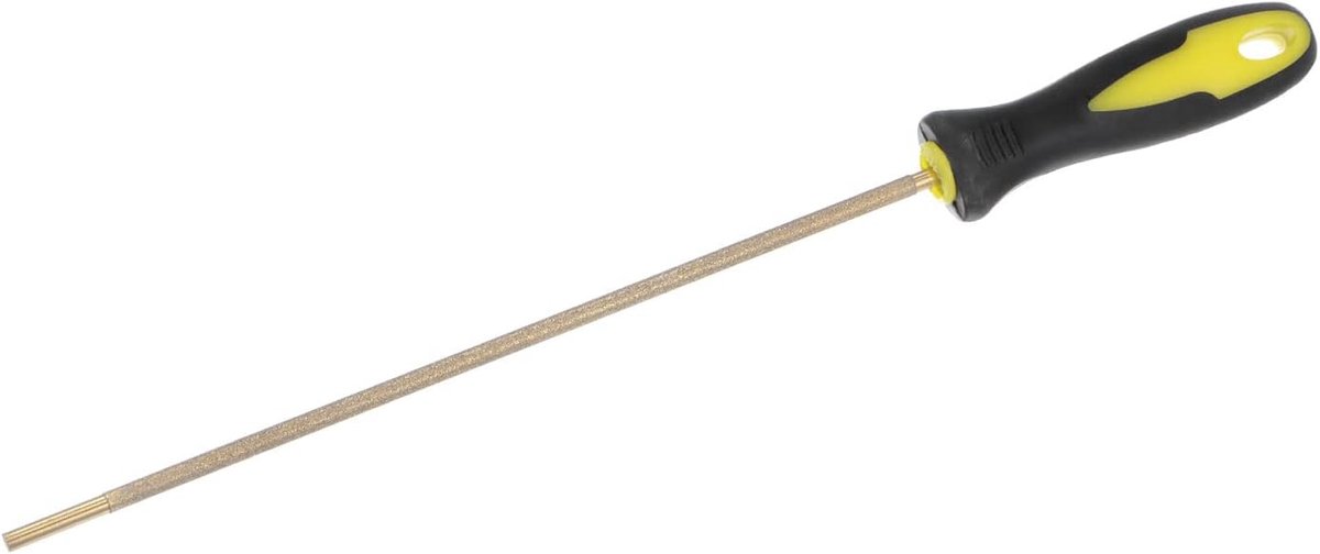 SnelShoppen - Diamant Chainsaw File 4mm - 80 Grits Ronde Grater met Kunststof Handvat voor Chainsaw Polijsten - Hoge Kwaliteit en Duurzaam