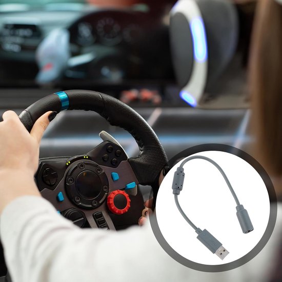 Vervangende USB Breakaway Kabel voor Racing Wheels zoals Logitech G920, G923, G27 en G29 - Ideaal voor Gaming en Simulatie — afbeelding 4