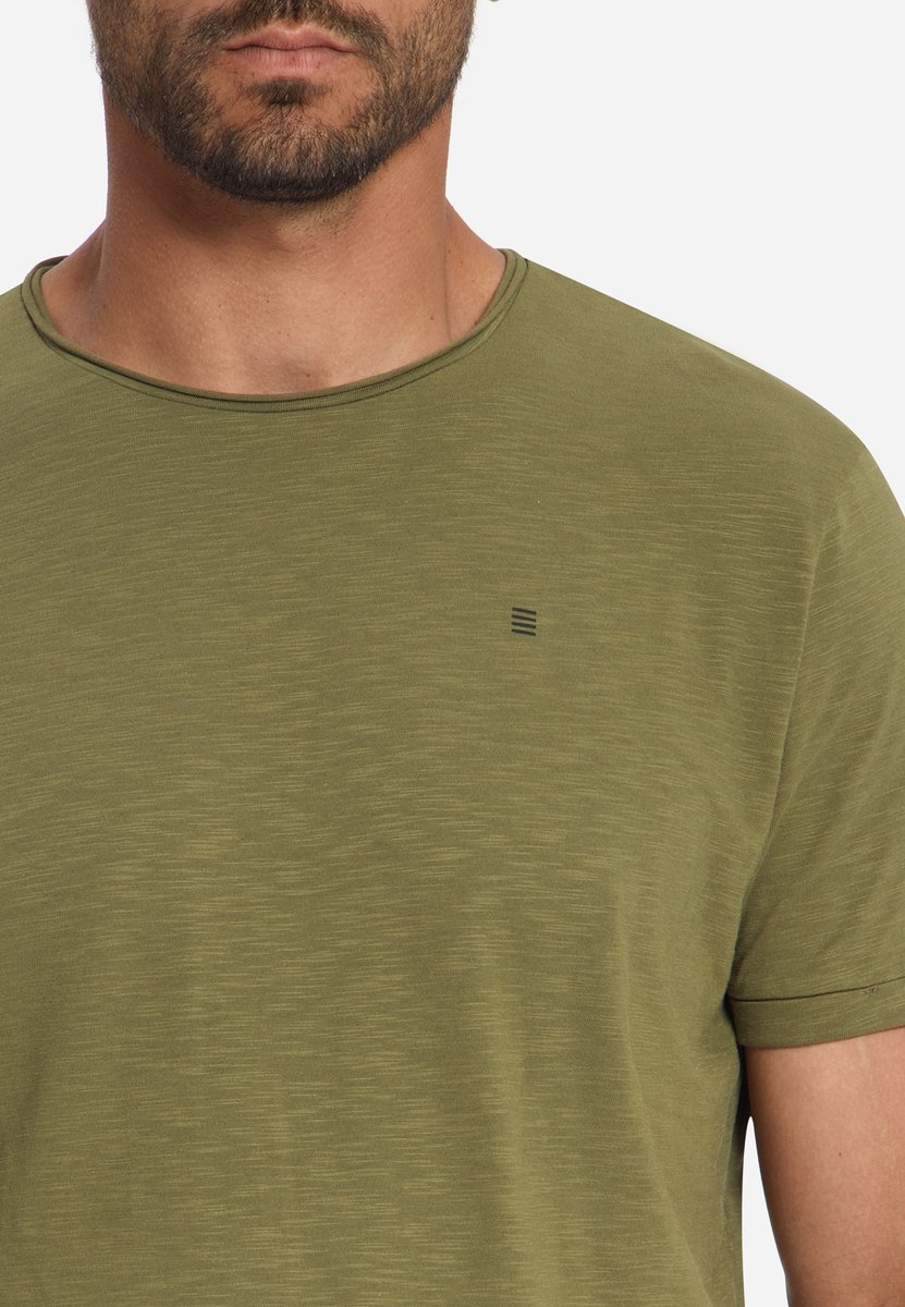 Katoenen Slub T-shirt