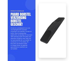Paard Borstel - Verzorging Borstel - Geschikt voor